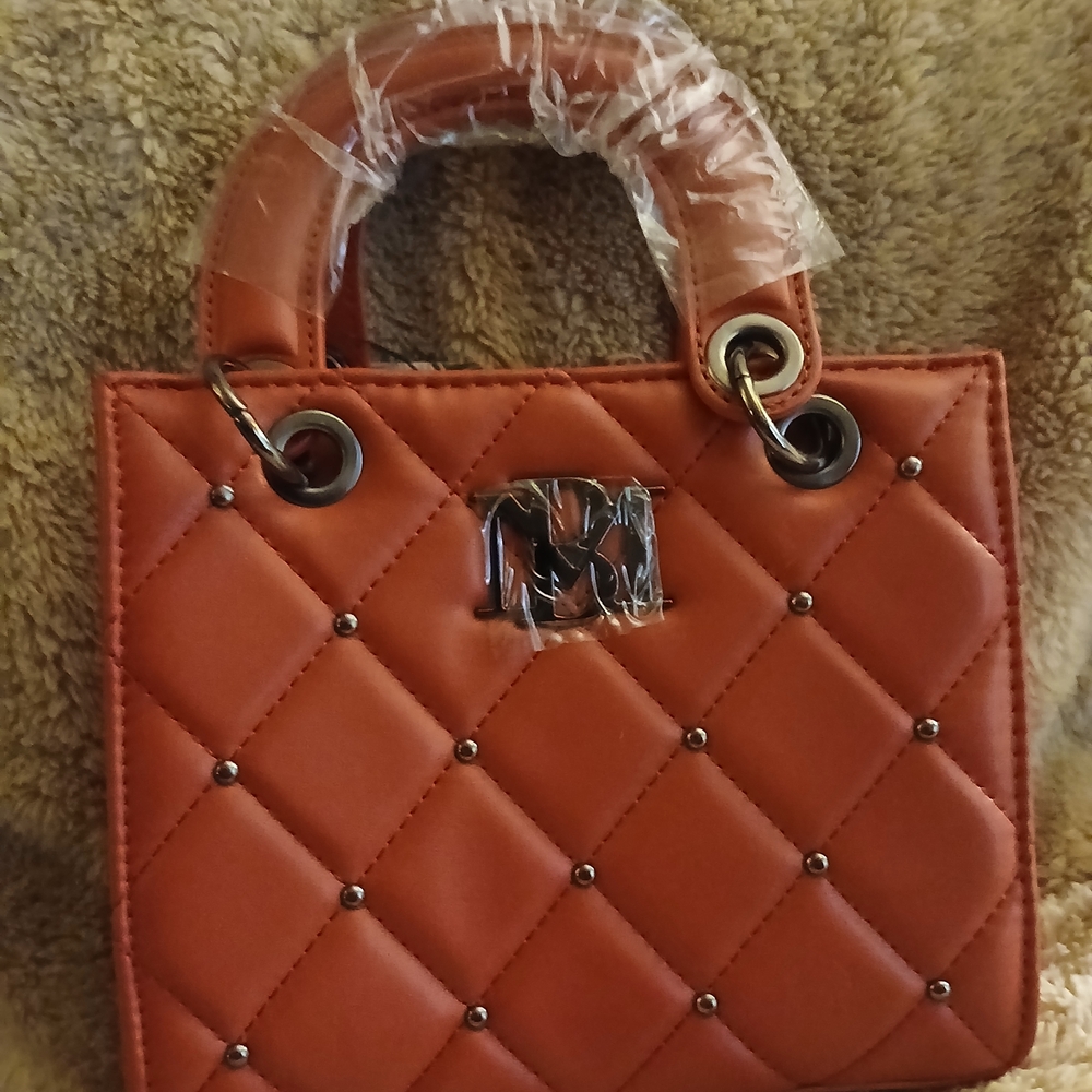 Chic Quilted Mini Bag in Rich Red